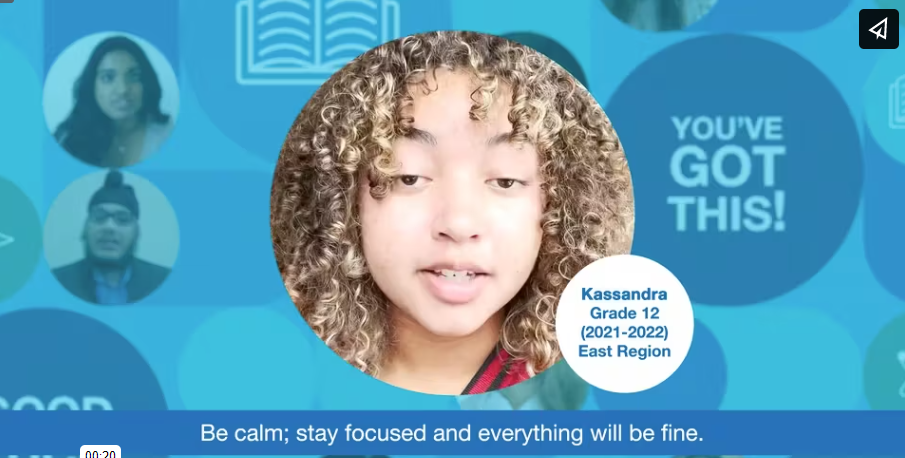 Kassandra, EQAO Student Engagement Committee member